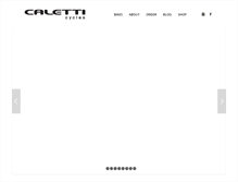 Tablet Screenshot of caletticycles.com